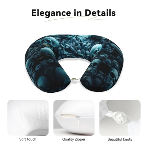 Almohada espuma viscoelástica tamaño único negro miniatura 4