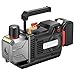 VIVOHOME R1234YF R32 1 HP Dual Cylinder Portable Refrigerant Recovery Machine 1/4 HP 2 CFM Cordless Lithium-Ion Dual Stage HVAC Vacuum Pump