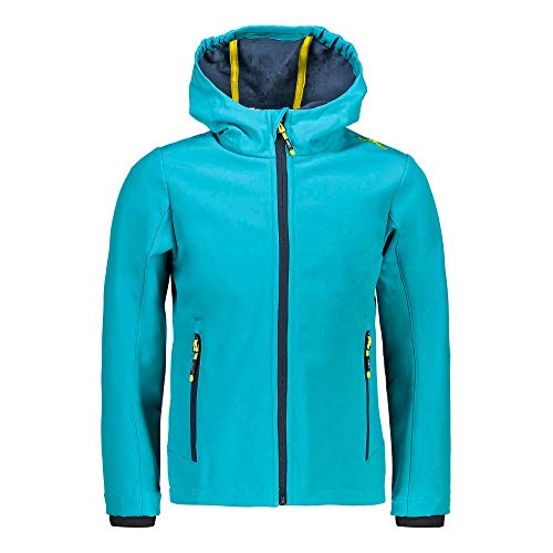 CMP Softshell Jacke 3A29385N, Giacca Bambina, Türkis, 176