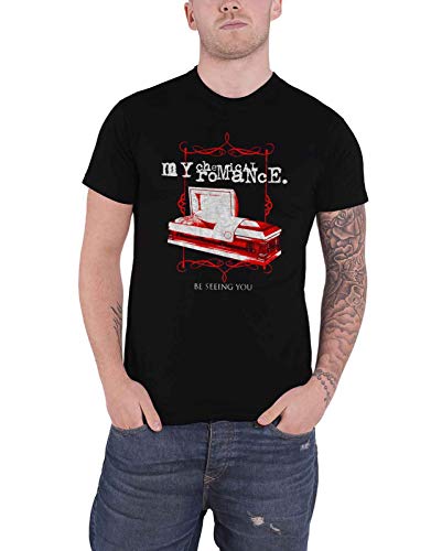 My Chemical Romance Be Seeing You Coffin T Shirt Size M