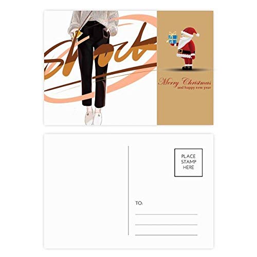 Cartes postales Shock Girl Noël pour partager la magie avec vos proches