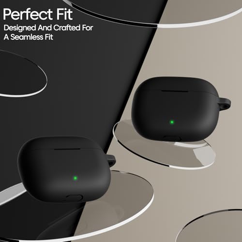 Sounce Earphone Case for Realme Buds T310 & T300, Black - Image 3