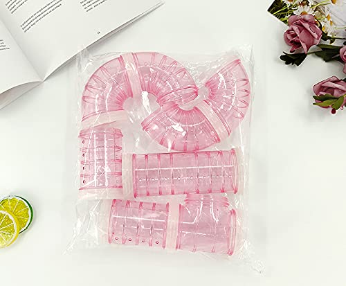 FairOnly Externe Aansluiting Tunnel Track Tube Toy voor Hamster Sport Roze Kaliber 5.5 Handig Leven - Image 5
