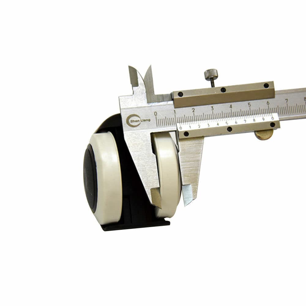 PU-Drehstuhl für den Salon, 360° Rollstuhl, Sitz, Home Office Bar, Massagehocker, Leder, Hauptstuhl, Sitz, 44–57 cm, höhenverstellbar, Schwarz
