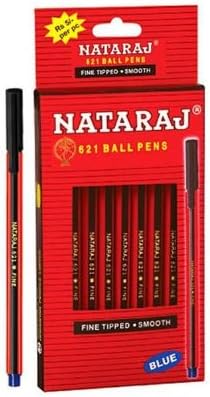 Nataraj Classic Blue Ball Pen - Pack of 5
