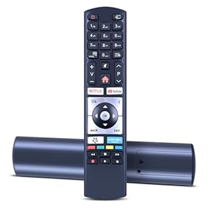Snrigw RC4318 / RC4318P Ersatzfernbedienung für Telefunken Finlux Edenwood Vestel 4K Ultra HD TV