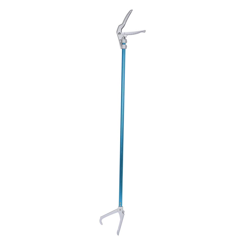 Pinza per serpenti in alluminio resistente, strumento pieghevole per afferrare rettili, durevole cattura serpenti per la gestione dei rettili, controllo, rimozione della f (100 cm)