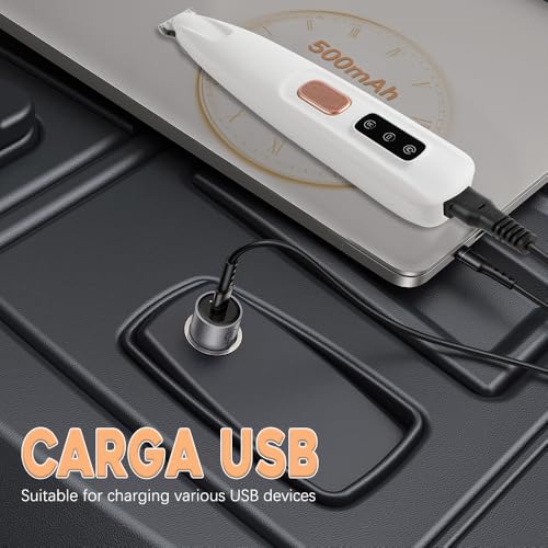 Pet-MicroPrecision-Trimmer-2024-Upgrade-Multifunctional-Pet-Hair-Clippers-Waterproof-Rechargeable-Pet-Shaver-with-LED-Light-Pet-Paw-Trimmer-for-Paws-Eyes-Ears-Face-Rump-1PC-White Pet MicroPrecision Trimmer 2024 Upgrade Multifunctional Pet Hair Clippers Waterproof Rechargeable Pet Shaver with LED Light Pet Paw Trimmer for Paws Eyes Ears Face Rump 1PC White