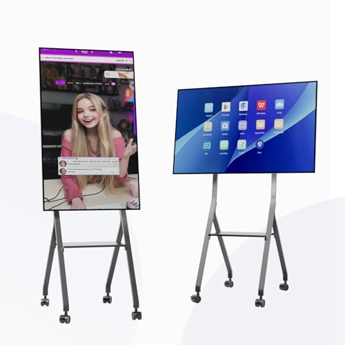 Tiburn FLIP HUB 55' S2 Android 13.0 4K UHD Rotating Smart Board | Adaptive Nano Capacitive Touch...