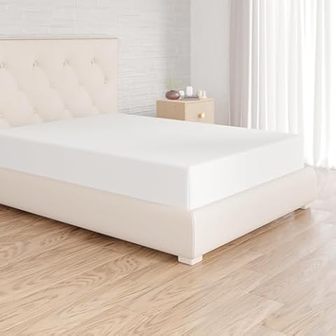 Amazon Basics Deep Pocket Microfibre Fitted Sheet Cover