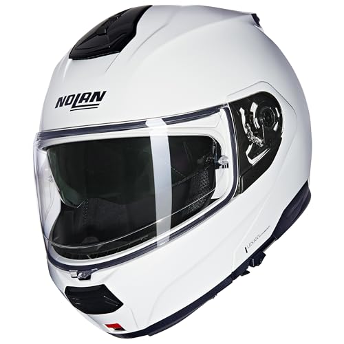 NOLAN Helmet N100-6 Classic 305 L, Color Blanco