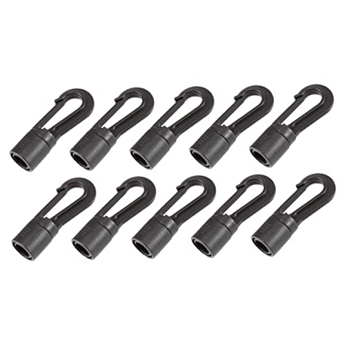 Toyvian 2 Series Gancho Elástico Toldos Fijación Segura Accesorios De Camping Y Compatible con Tiendas Y Parasol 20 Piezas*2