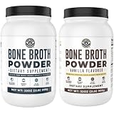 Left Coast Performance 2lb Pure Bone Broth and 2lb Vanilla Bone Broth