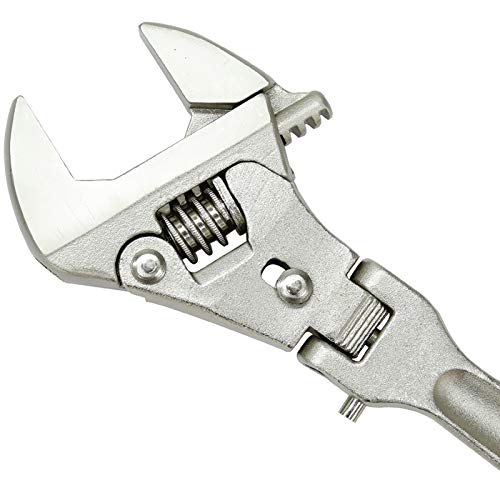 RanDal 8 cali 10 cali regulowany klucz zapadkowy składany uchwyt uniwersalny klucz do rur narzędzie do kluczy - 20 cm