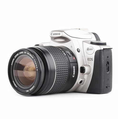 Canon Rebel 2000 SLR Film Camera with Canon 28-80mm EF Auto Focus Lens (Renewed)