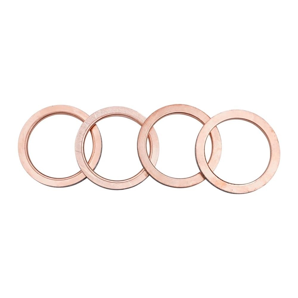 55 * 42,5 * 3,5mm Motorrad Auspuffrohr Dichtung Fit for YA XV1100 Virago 89-99 XV1600 Wild star 99-04 XV1700 Roa Warrior 2003-2005(10pcs)