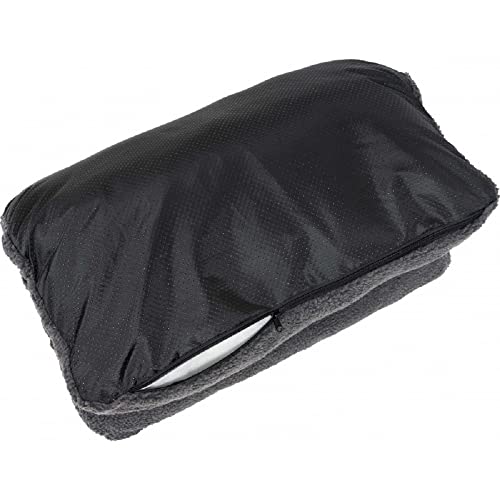 FARM-LAND Hundedecke Faserpelz Premium 70 x 100 cm Grau