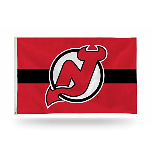 Bandera de New Jersey Devils para interior y exterior, decoración NHL de una sola cara Rico 2
