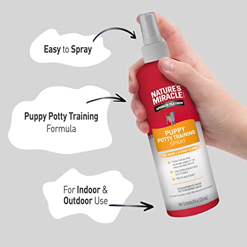 Image of Nature's Miracle Advanced Platinum Puppy Potty Training Spray, 8 oz
