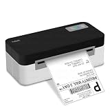 helett H30C Lite - Impresora de etiquetas térmica directa USB de 4 x 6 (código de barras), tamaño de etiqueta ajustable, resolución de 203 DPI, velocidad de impresión de 152 mm/s, compatible con