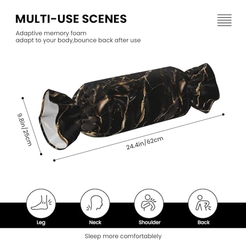 Almohada Espuma viscoelástica tamaño único negra miniatura 3