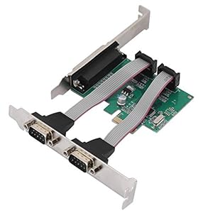 AKLOSIPY PCI-E 2 Serielle Parallele Portkarte