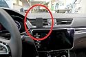 Brodit | ProClip Fahrzeughalter 855554 | Made IN Sweden | Mittelbefestigung | für linkslenkende Fahrzeuge | passt Gerätehalter