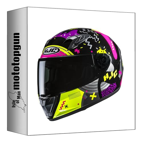 Casque intégral HJC Y10 Mika MC3H compact avec calotte protectrice