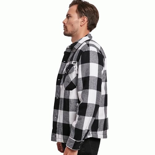 Image of Brandit Men's Lumber Jacket Black /Blue