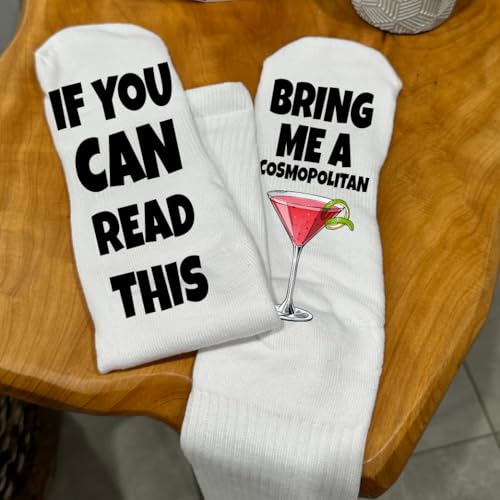 Bring Me a Cosmopolitan Socks – Funny Cocktail for Men & Women2