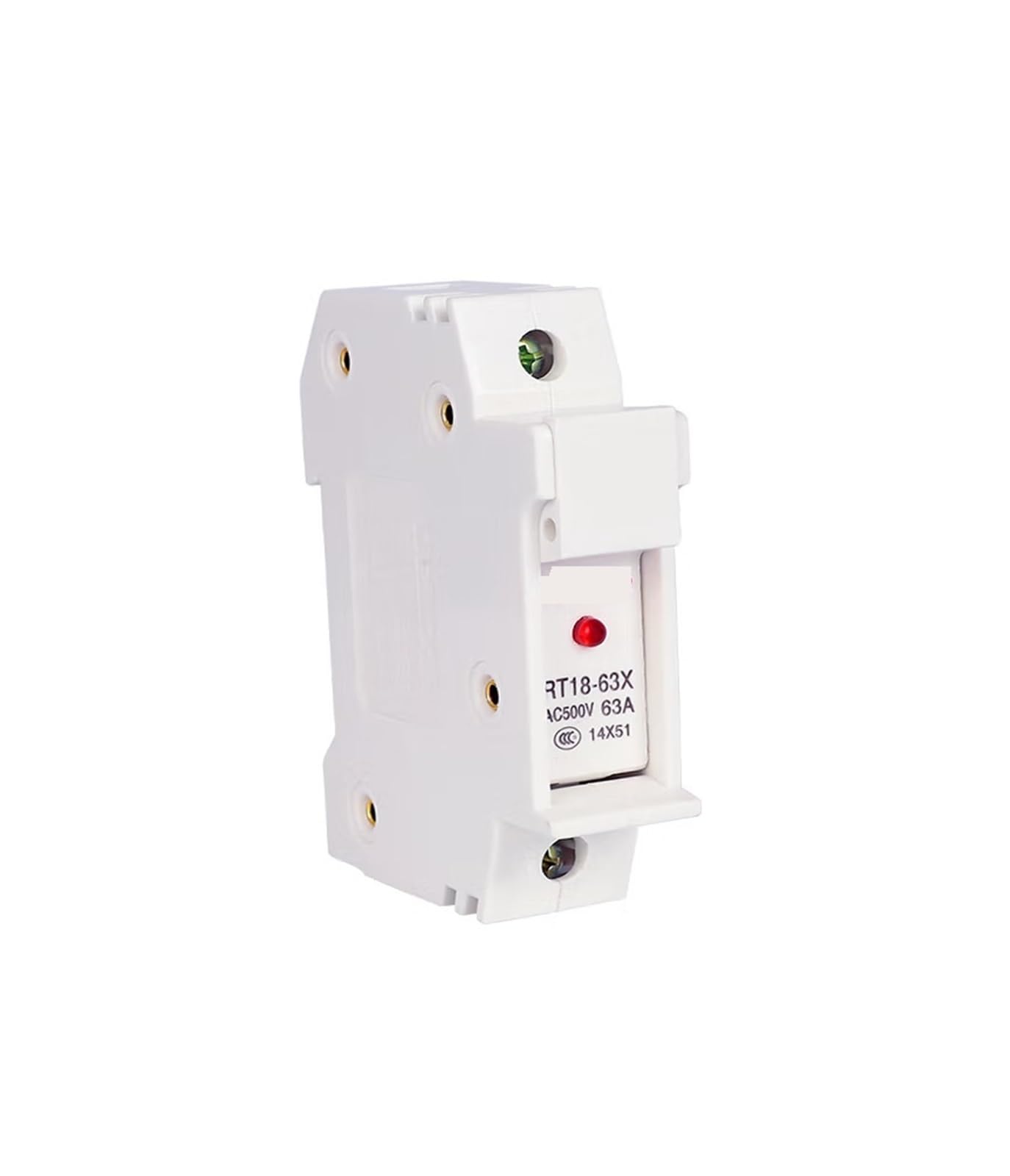 Base fusibile sedile assicurazione RT18-63X 14 * 51 con luce senza nucleo fusibile Base RT18-63X