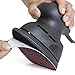 Coceca Mouse Detail Sander Sandpaper Sanding Paper Assorted Sanding Pads 40 80 120 180 240 Grits (50pcs Mouse Sandpaper)
