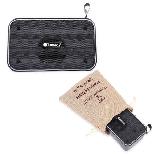 Image of TRONICA Jimmy Wireless Portable Speaker, 8W Output, Bluetooth,TWS /USB /SD /FM Support, Long 8 Hrs Battery Life, Includes Jute Carry Bag