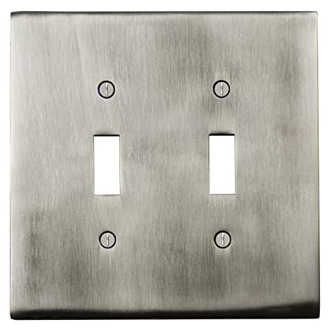 Switch Hits Stainless Steel Outlet Wall Plate Cover