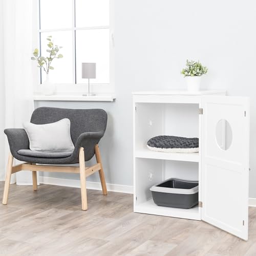 Trixie 40240 2 Story Furniture Litter Box Enclosure thumb #1