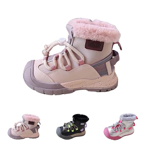 Kids Water Resistan𝐭 Hiking Boots Boys Girls Anti Collision Anti-Ski𝐝 Athletic Outdoor Adventur𝐞 Tr𝐞kking Shoes3