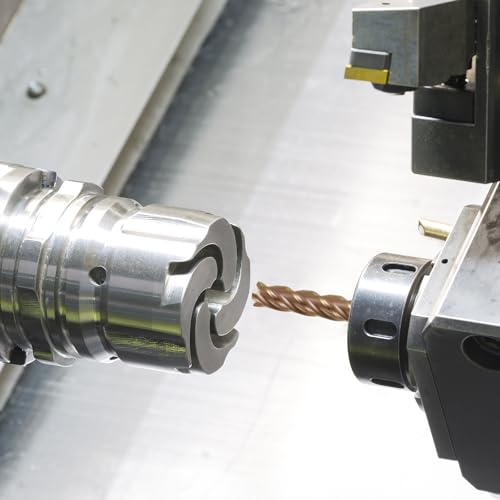 QUARKZMAN Carbid Vierkantfräser, 3/16 Durchmesser TiSiN-beschichtet 4 Schneiden Fräser, für gehärteten Stahl, Edelstahl, Gusseisen, 3/16 Schaft 5/8 Schneidlänge 2 lang HRC55