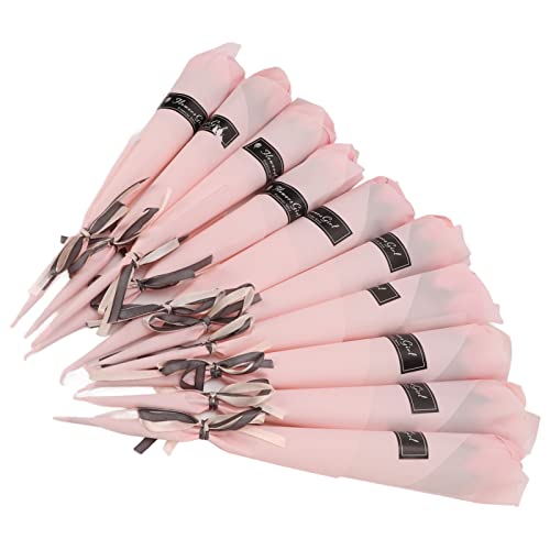 Sabonete Rosa Flor Artificial, Sabonete Rosa Flor Sabonete Material 10 Unidades para Casa