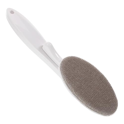iplusmile Cepillo depilatorio Cepillo para Pelusa de Ropa removedor de Pelusa de Tela Cepillo para Pelusas para Pelo de Mascotas Cepillo para Pelusas portátil Hilo de Poliester Gris Claro