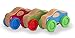 Melissa & Doug Stacking Cars Wooden Baby Toy