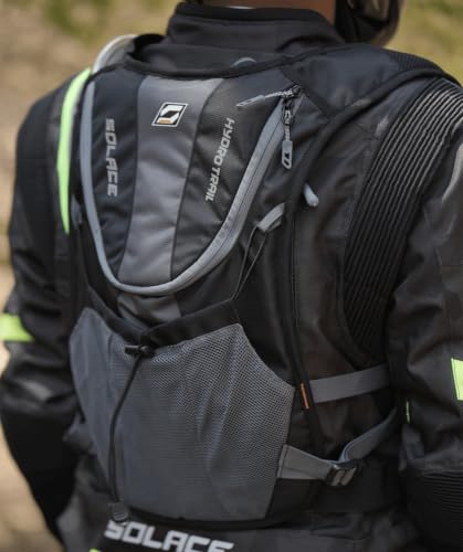 Image of SOLACE| Hydro Trail Hydration Backpack(Grey )