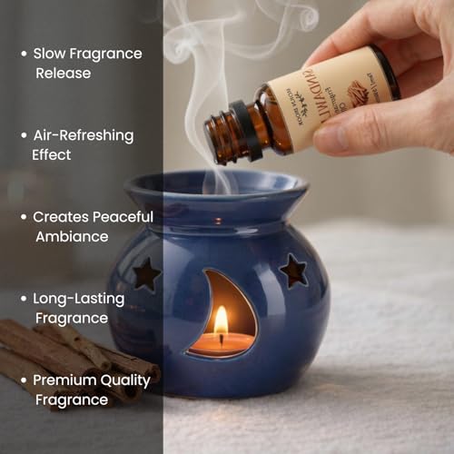 Image of Floryn Decor 15ml Aroma Oil Fragrance Oil for Diffuser, Candles, Soap & Aroma Therapy | Long Lasting Floral Scent | Premium Concentrated Aroma Oil (Lavender&Sandalwood)