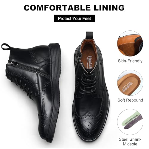 Hantatop Wingtip Oxford Chukka Boot