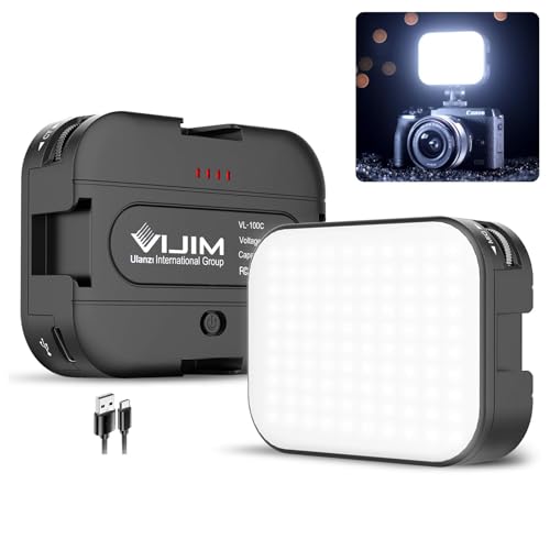 VIJIM VL100C Bi-Color LED Video Light (2 Pack)