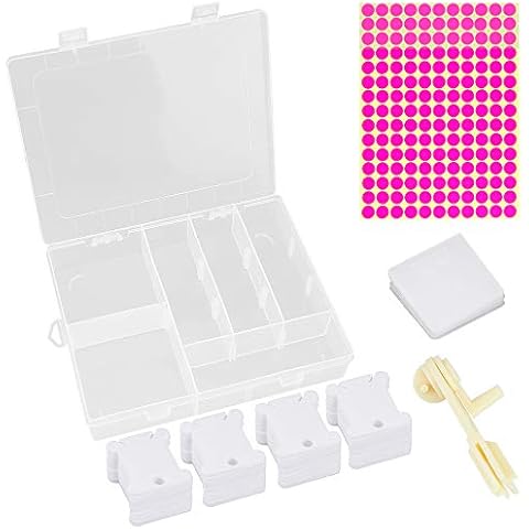 Bobinas de hilo de plástico LYTIVAGEN con caja y etiquetas Cover