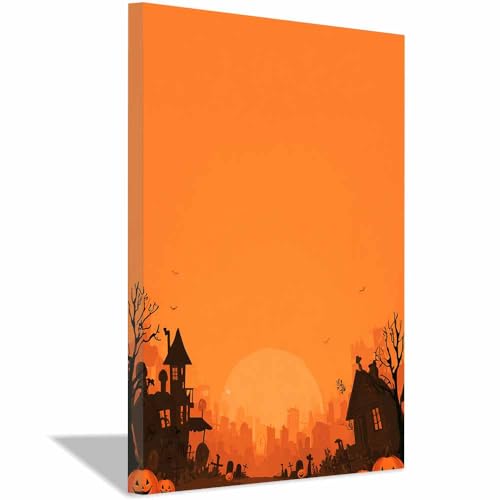 Impressions de posters d'Halloween pour décorer les salons