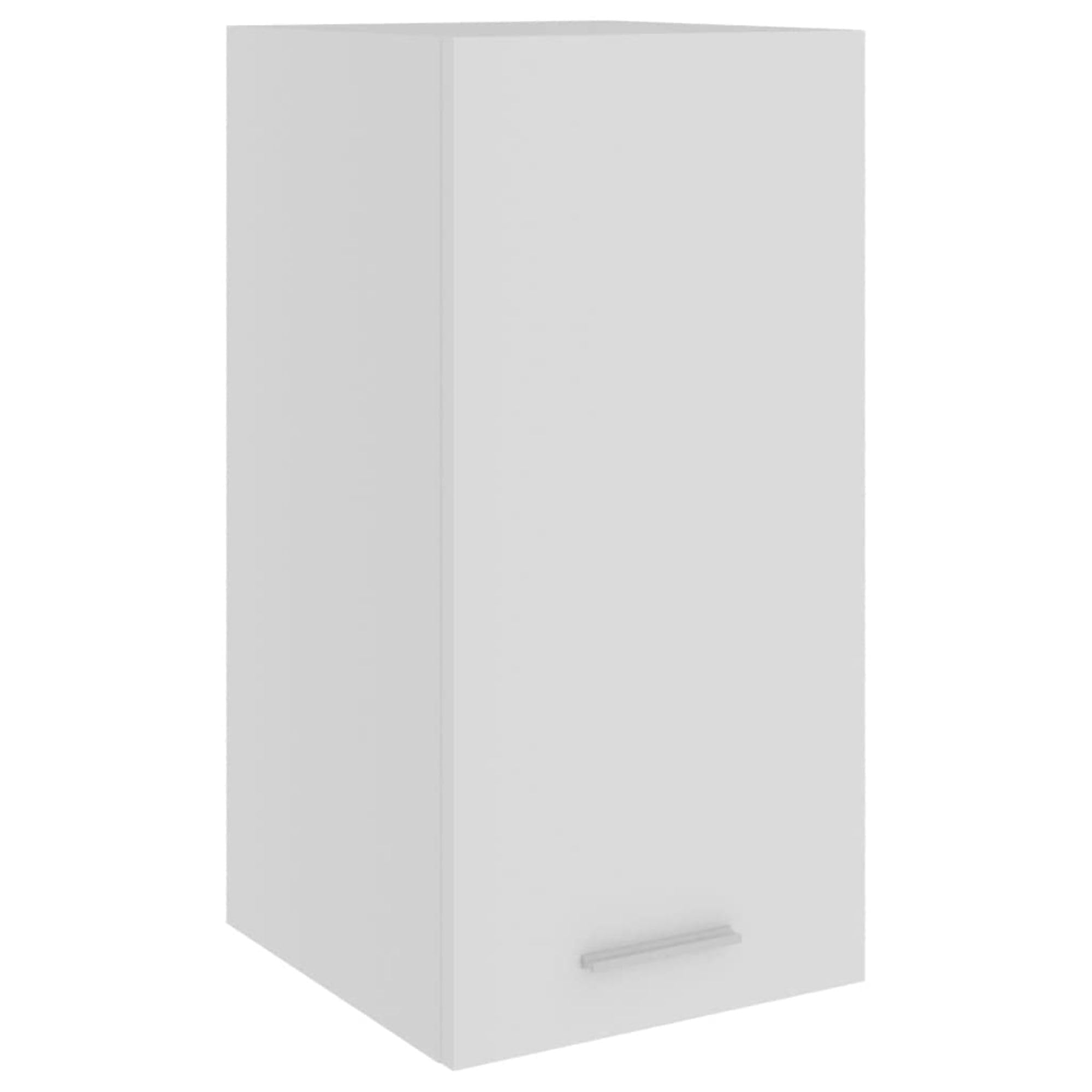 vidaXL Armario Colgante Lyon, 29,5x31x60 cm, Madera de ingeniería, Blanco, Mueble de Pared, Almacenamiento baño & Cocina, Carga máxima 60 kg