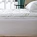 Ultra Soft California King Size Mattress Topper - Viscose Made from Bamboo Pillow Top Mattress Pad for Back Pain Relief - Naturally Cooling for Hot Sleepers, Green
