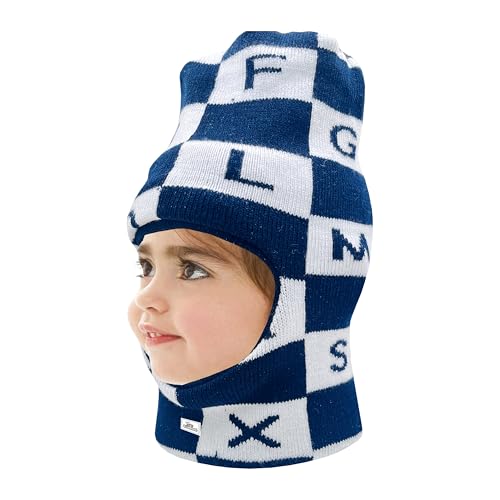 Image of Kidbee Baby Soft Woolen Monkey Cap for Babies | Warm & Stretchable Winter Cap | Unisex Multicolor Beanie