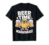 Photo Gallery beer time madafakas funny chick drinking party humor maglietta Photo Gallery beer time madafakas funny chick drinking party humor maglietta